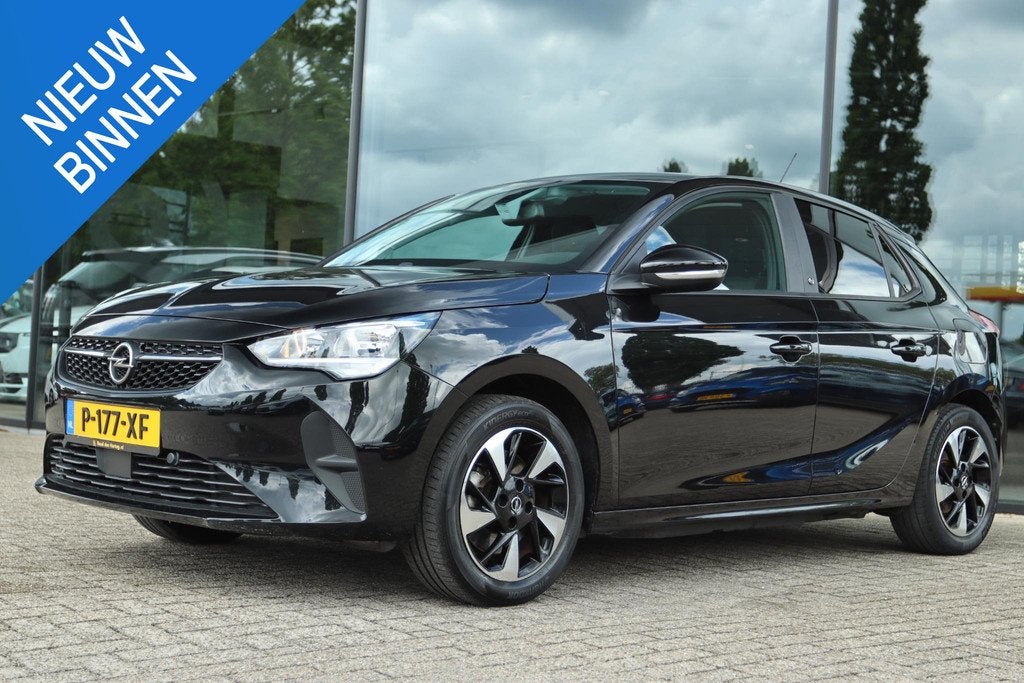 OPEL CORSA-E EDITION 136PK 50 KWH | CARPLAY | VIRT. COCKPIT, Auto's, 330 km, Gebruikt, Zwart, Geïmporteerd