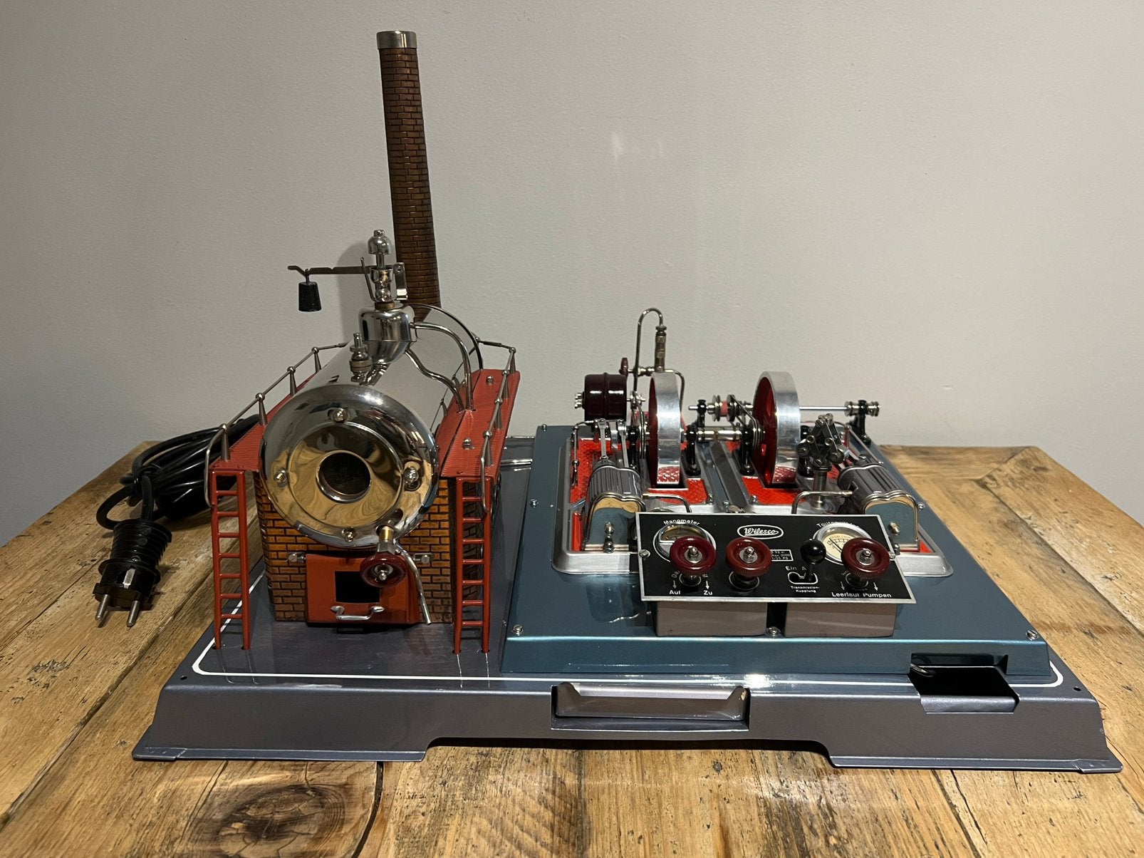 Wilesco D32 stoommachine, Ophalen of Verzenden, Zo goed als nieuw