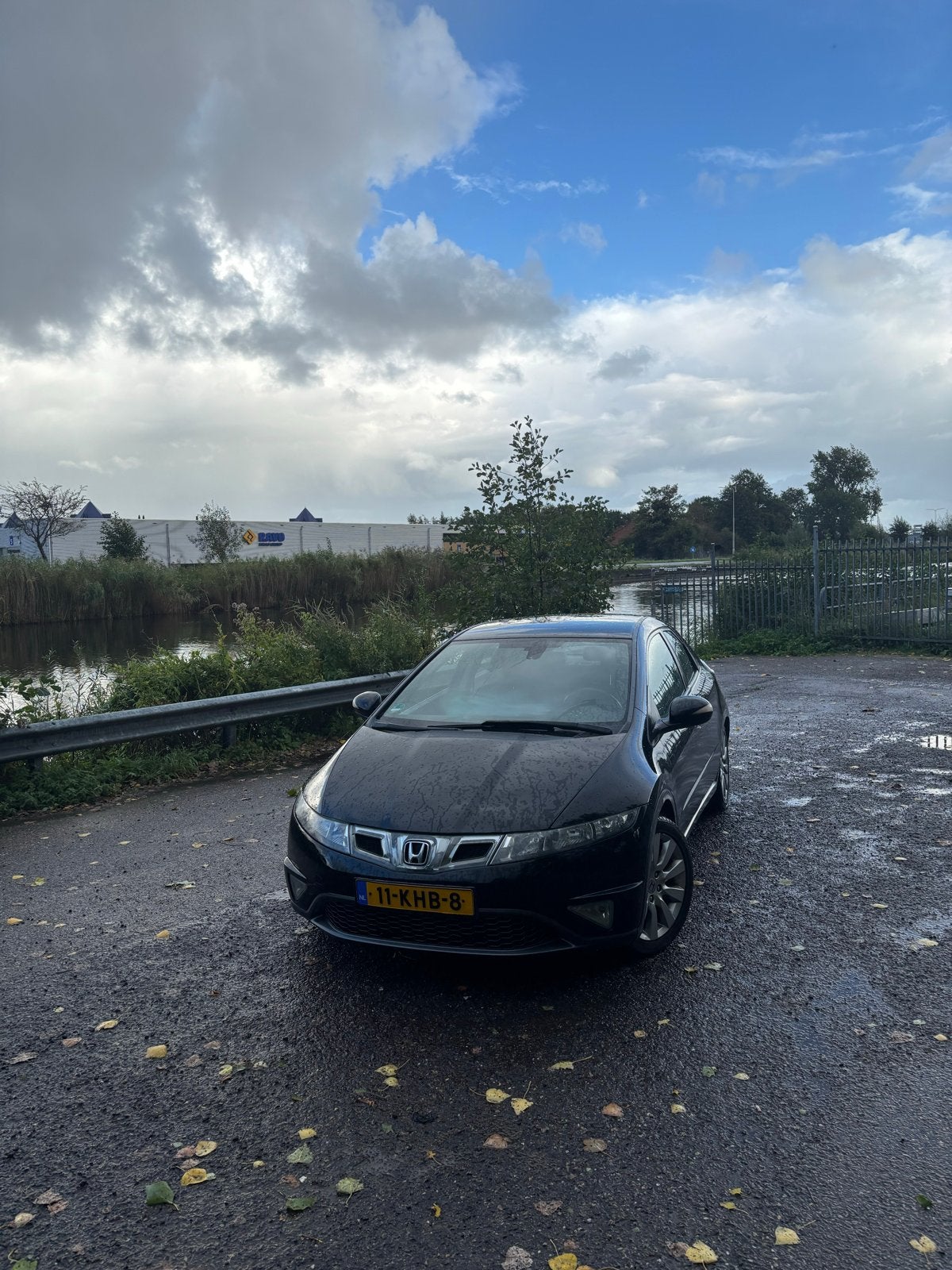 Honda Civic 1.4 I 5DR 2009 Zwart, Auto's, Voorwielaandrijving, Stof, Zwart, 4 cilinders