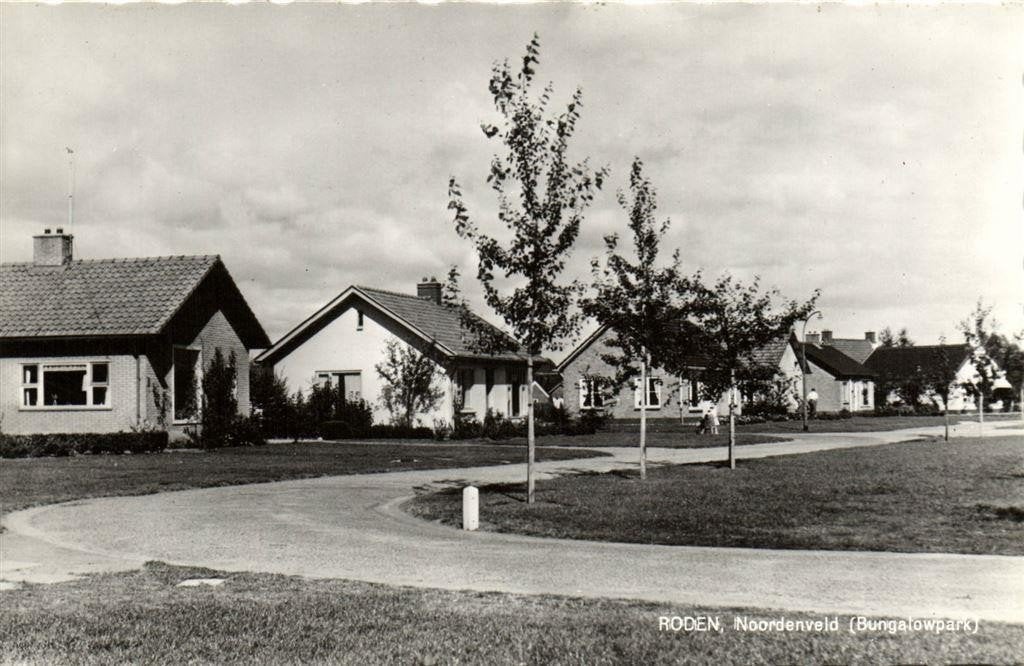 Roden, Noordenveld [Bungalowpark] - ongelopen, Ophalen of Verzenden, 1960 tot 1980, Ongelopen, Drenthe