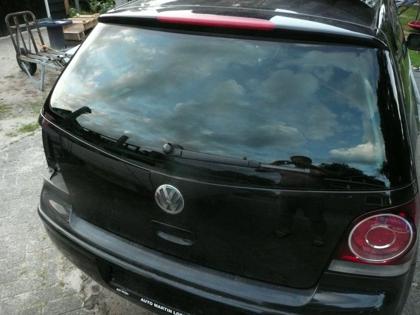 Volkswagen Polo 9N Achterklep Inclusief Achterruit, Gebruikt, Volkswagen, -, Ophalen of Verzenden