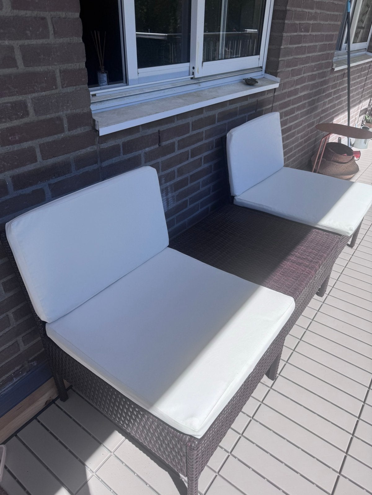 Balcony/Garden outdoor seating set, Ophalen, Zo goed als nieuw