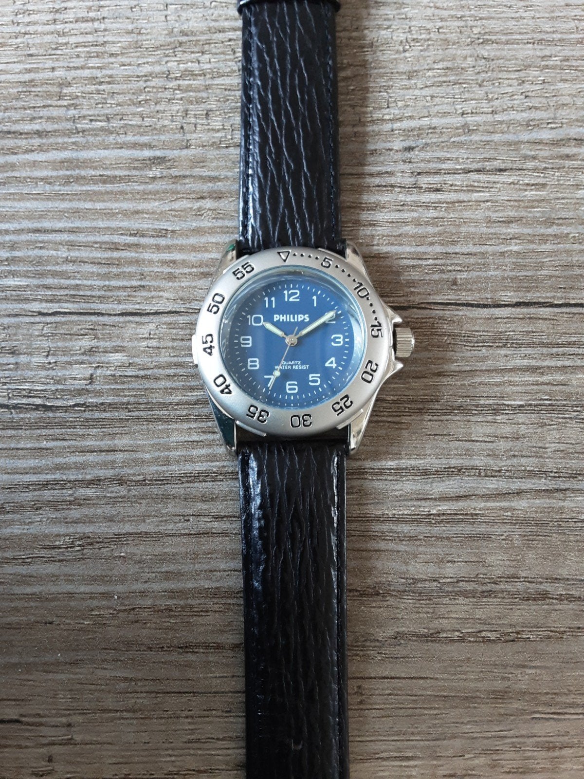 Philips horloge., Ophalen of Verzenden, Leer, Overige merken