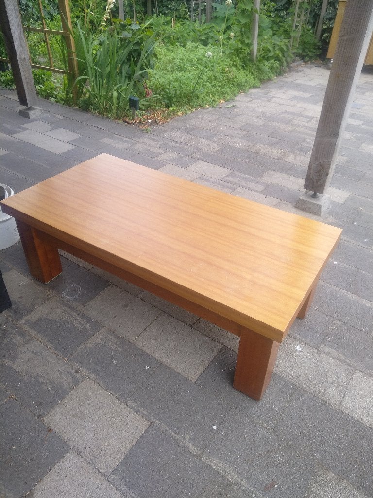 Salontafel, Huis en Inrichting, Ophalen, Gebruikt, 100 tot 150 cm, 50 tot 100 cm