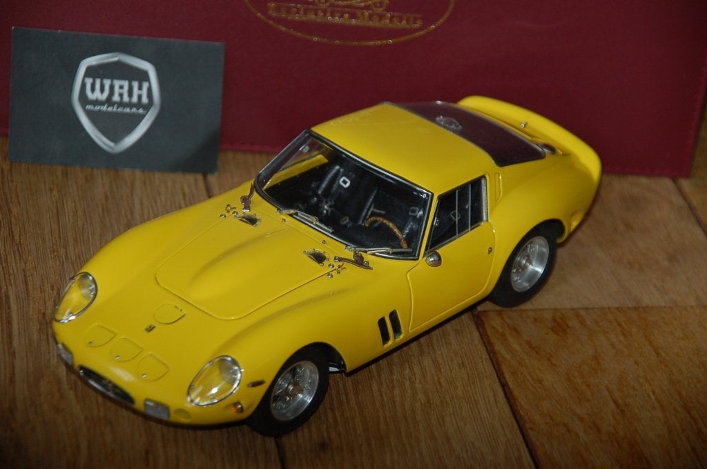 1:18 FERRARI 250 GTO Yellow CMC M-153 WRH, Verzenden, Zo goed als nieuw, Auto, Overige merken