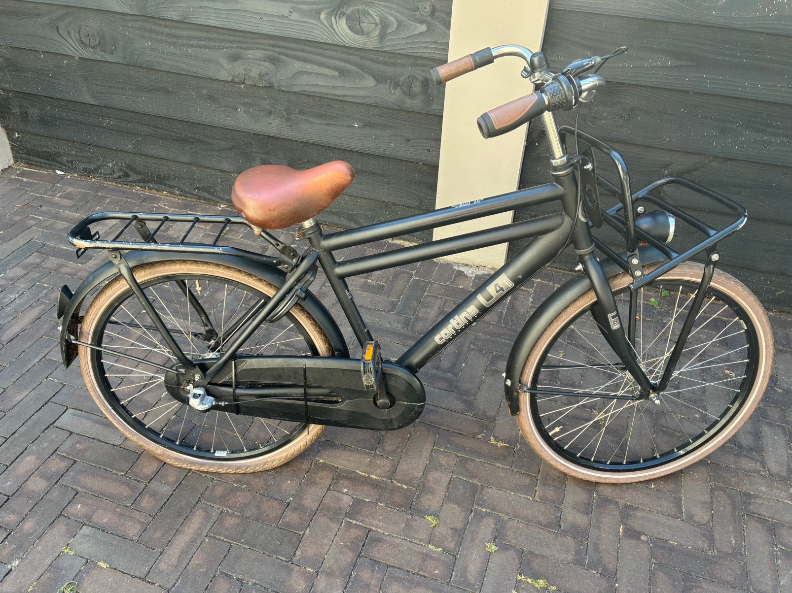 Cortina transportfiets 24 inch OPKNAPPER, Fietsen en Brommers, Ophalen, Terugtraprem, Versnellingen, Gebruikt