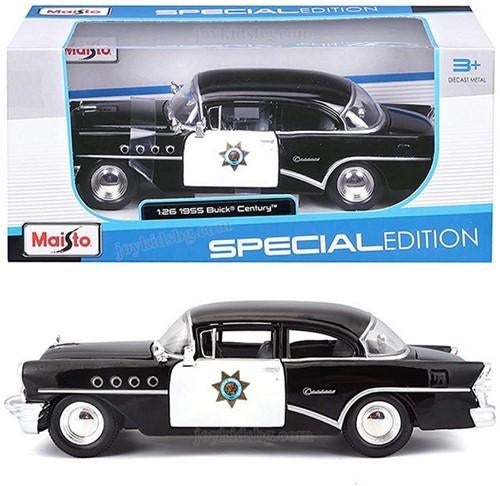 Buick Century Police Maisto 1:24, Ophalen of Verzenden, Nieuw, Auto, Maisto