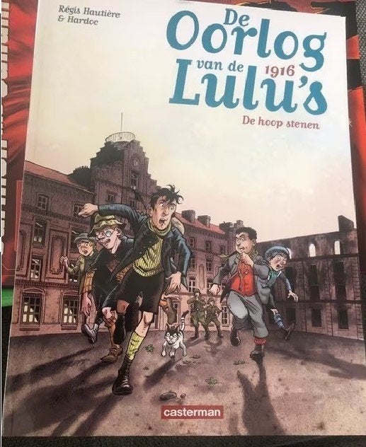 de hoop stenen de oorlog van de lulu 's c3, Boeken, Stripboeken, Eén stripboek, Ophalen of Verzenden, Zo goed als nieuw