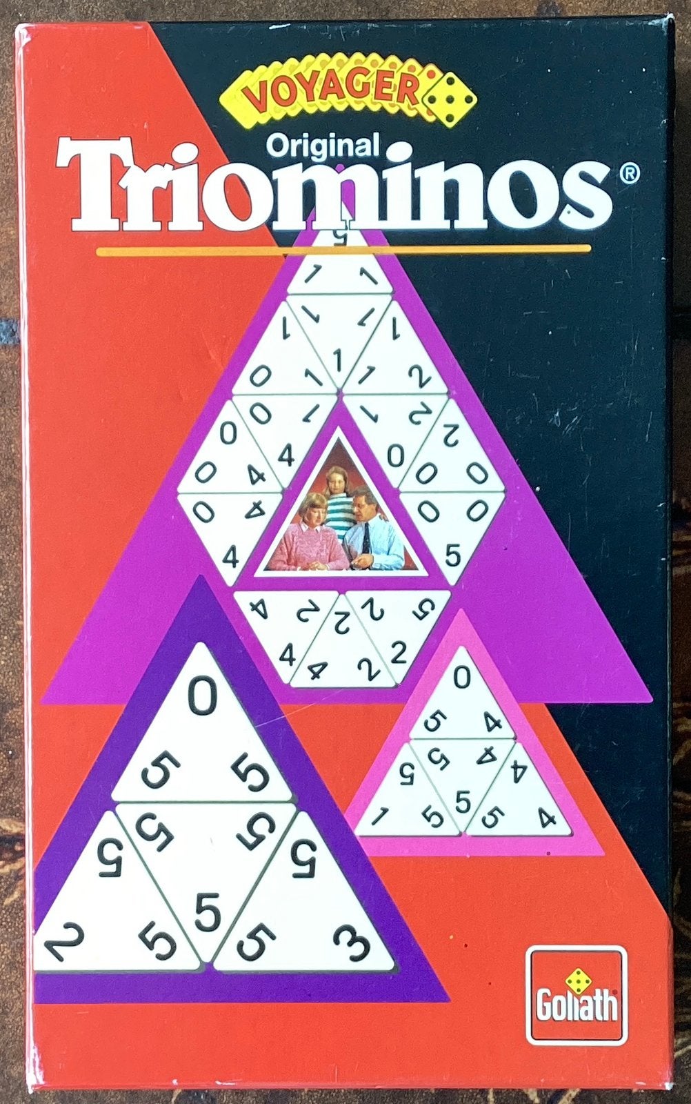 Compleet Triominos spel, Hobby en Vrije tijd, Gezelschapsspellen | Bordspellen, Ophalen of Verzenden, Zo goed als nieuw