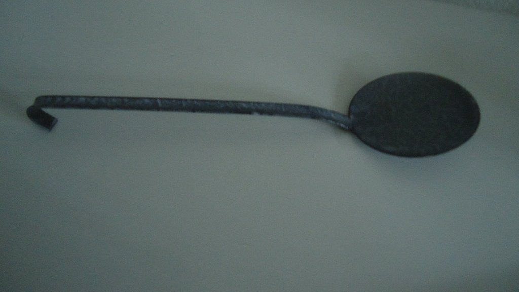 lepel emaille vintage, Antiek en Kunst, Antiek | Emaille, Ophalen of Verzenden