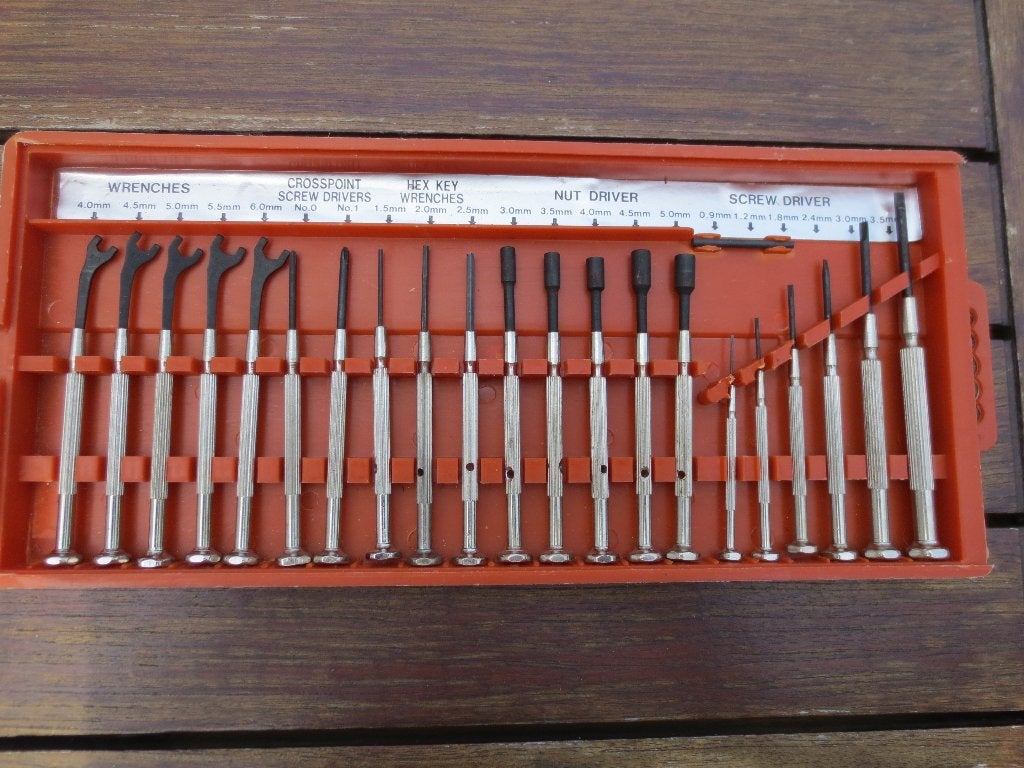 Uitgebreide set precisiegereedschap, Ophalen of Verzenden, Zo goed als nieuw, Gereedschapsset