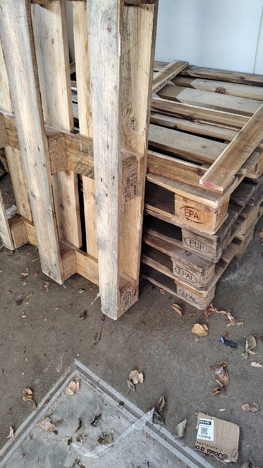 10 stuks gebruikte Euro pallets, Ophalen of Verzenden, Overige typen