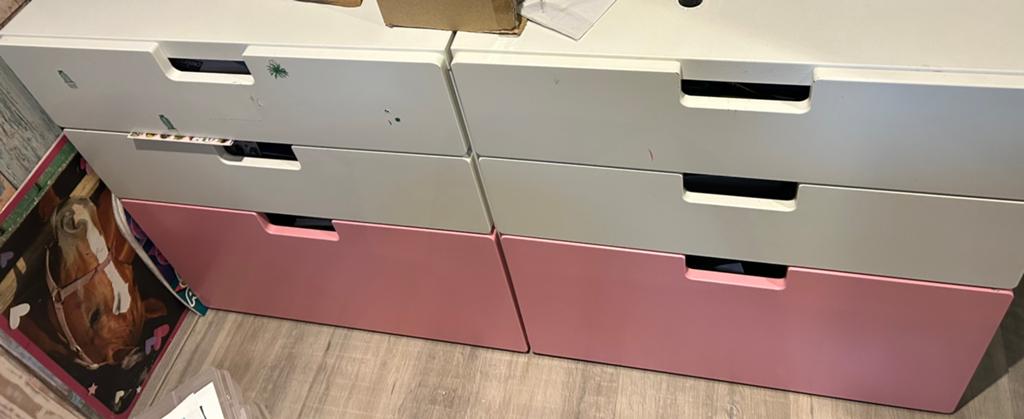 Ikea stuva 2 lade kasten, Gebruikt, Minder dan 75 cm, 50 tot 70 cm, Ophalen