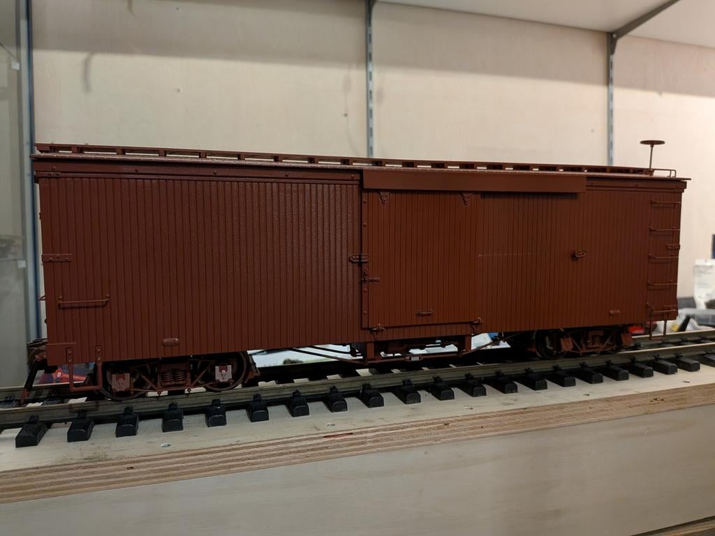 Bachmann 88099 spectrum boxcar 1:20.3., Ophalen of Verzenden, Zo goed als nieuw, Gelijkstroom, Overige merken