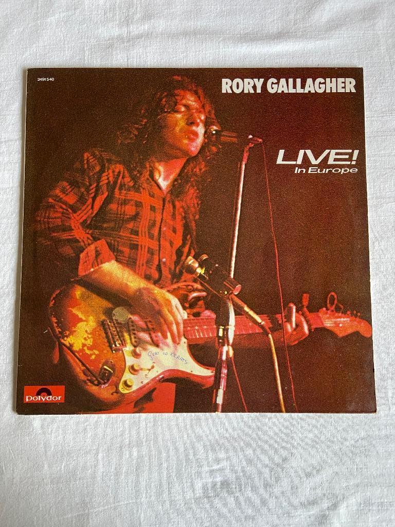 Rory Gallagher - live! in europa, Verzenden, Zo goed als nieuw, Overige formaten