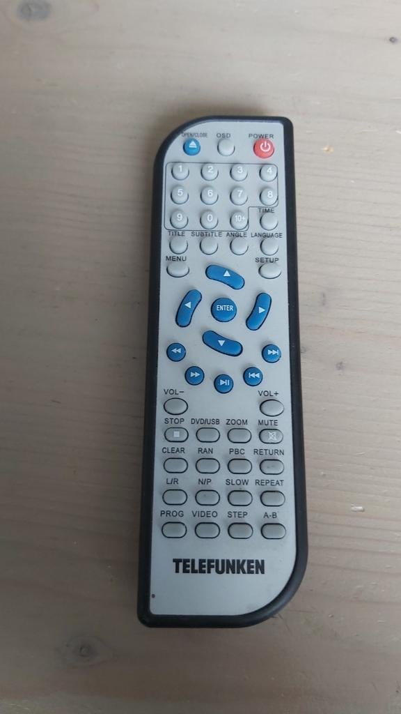 Telefunken dvd2025 afstandsbediening, Ophalen of Verzenden