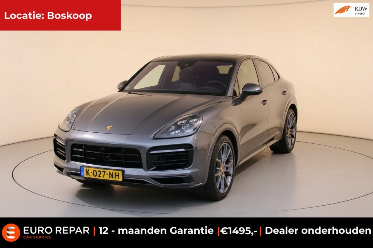 Porsche Cayenne Coupé 3.0 E-Hybrid VOL BURMESTER BTW-AUTO!, Auto's, Porsche, Automaat, Cayenne, 14 kWh, Gebruikt