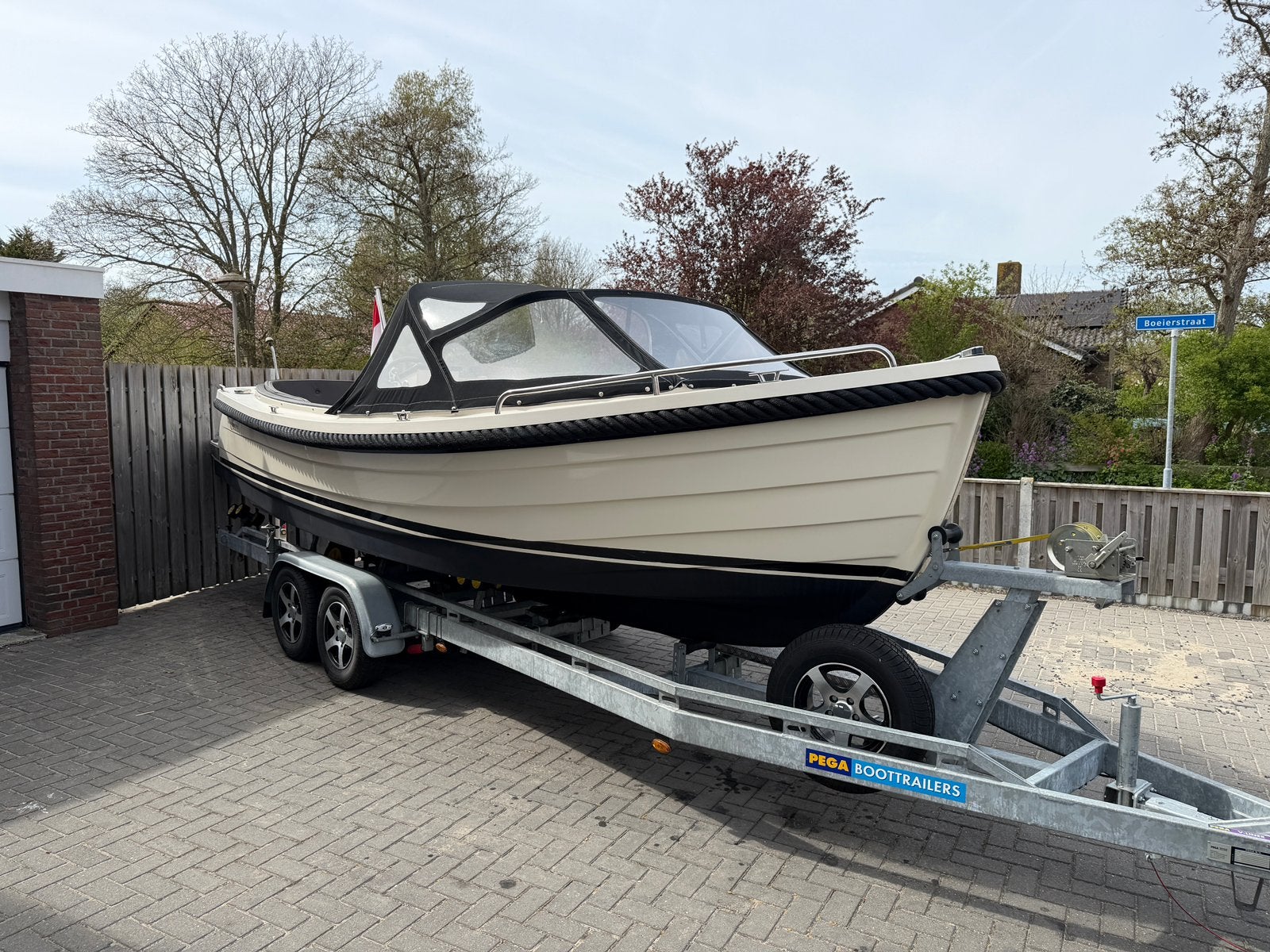 Mega dikke set! Luxe Waterspoor 711 Sloep – Topstaat – 38pk, Afdekzeil, Waterspoor, Diesel, Ophalen of Verzenden