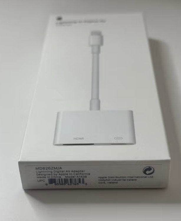 Apple Lightning HDMI AV Digitaal Adapter, Verzenden, Nieuw, Minder dan 2 meter, HDMI-kabel