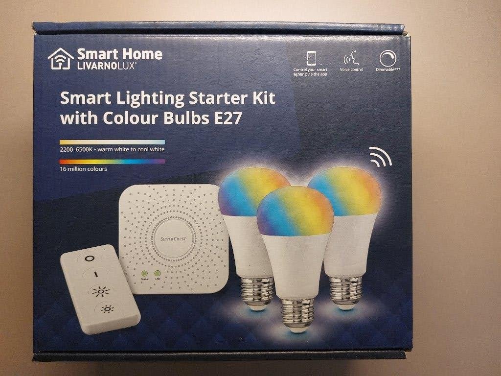 Smart Home Lighting Set met bewegingssensor, sirene, etc., Ophalen, Overige merken, Kunststof, Nieuw