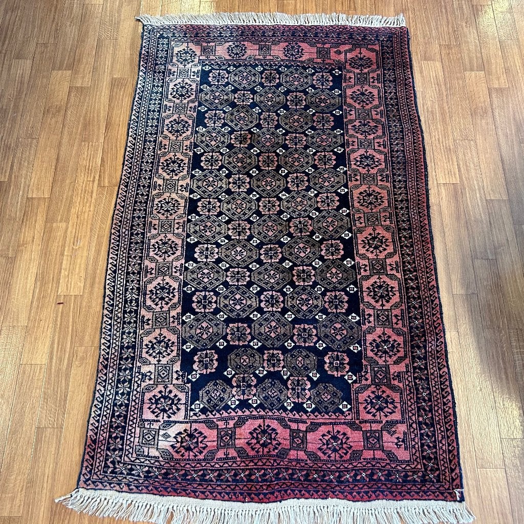 perzisch tapijt beluch handgeknoopt vloerkleed  175 x 105 cm, TTM Wonen, Meubels – (Perzische) Tapijten en Woonaccessoires, 100 tot 150 cm