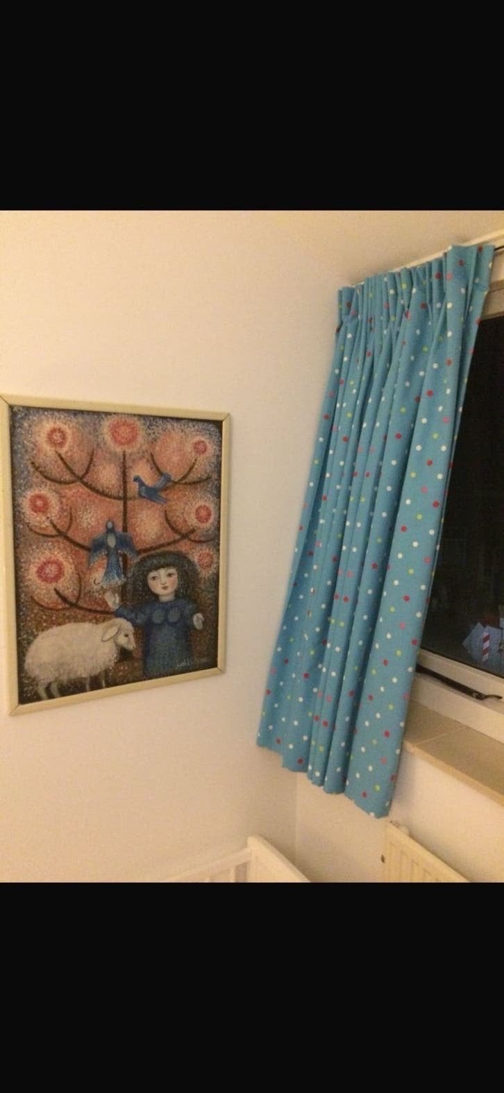 Verduisterende gordijnen voor kinderkamer, Ophalen, Gebruikt, 324 cm, 130 cm