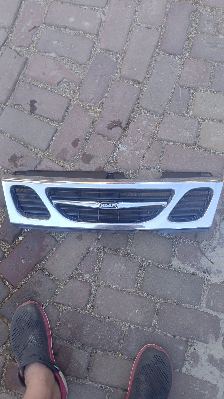 Saab 900 '93- '98 Grille, Auto-onderdelen, Ophalen of Verzenden, Saab, Bumper