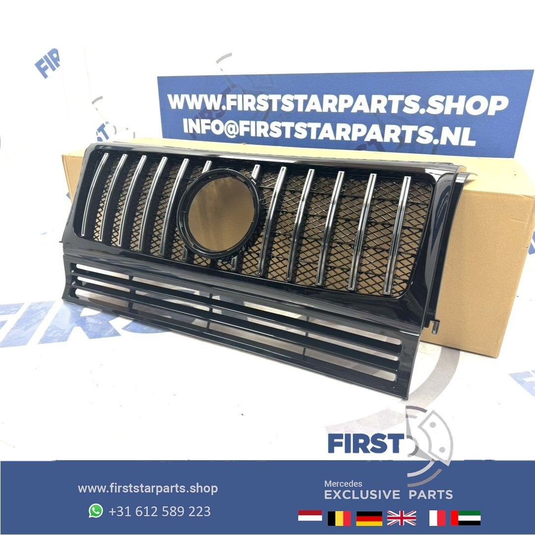 W463 G KLASSE AMG STYLE GRIL ZWART AMG 63 LINE G WAGON G63 /, Gebruikt, -, Ophalen of Verzenden, -