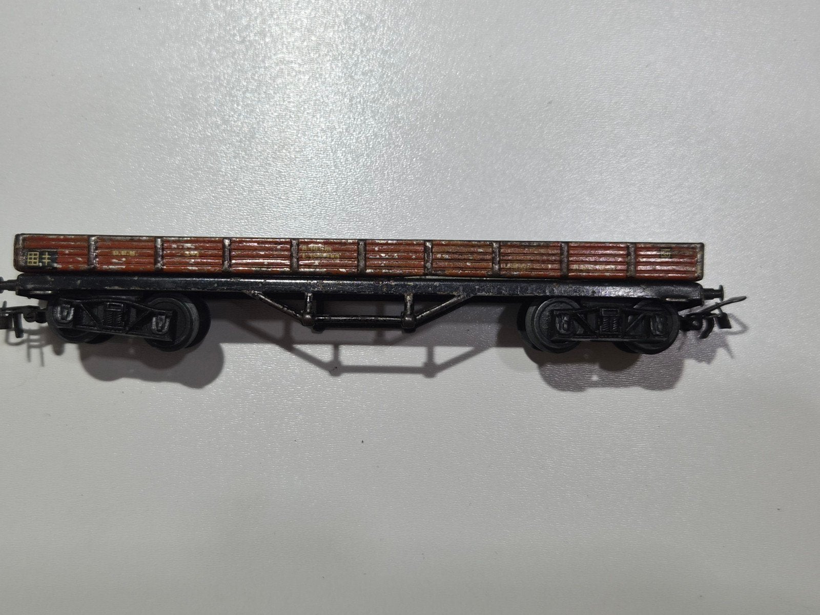 marklin plattebak wagon 391, Wisselstroom, Gebruikt, Wagon, Ophalen of Verzenden