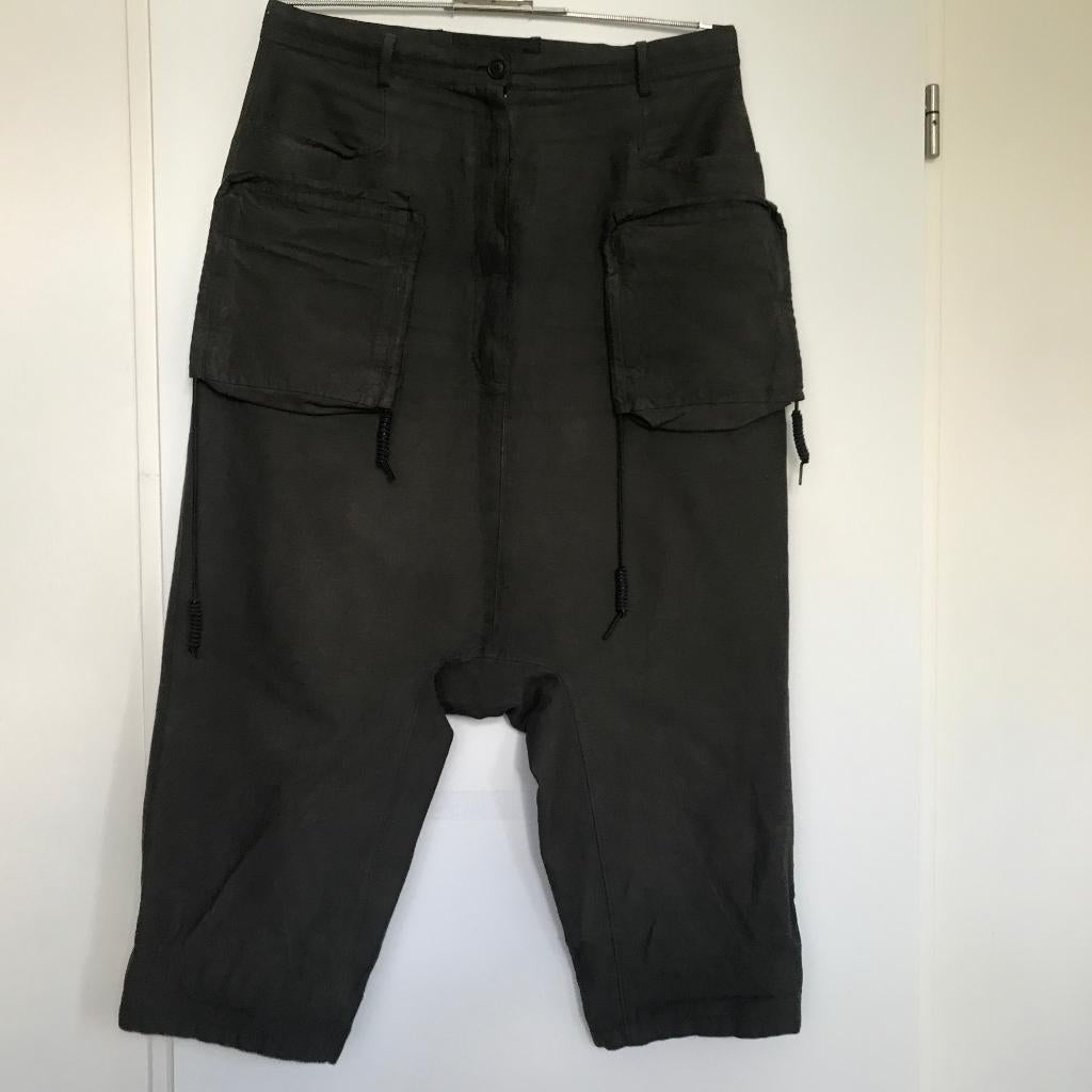 Rundholz Dip broek maat L grijs 100% katoen, Maat 38/40 (M), Overige kleuren, Verzenden, Zo goed als nieuw
