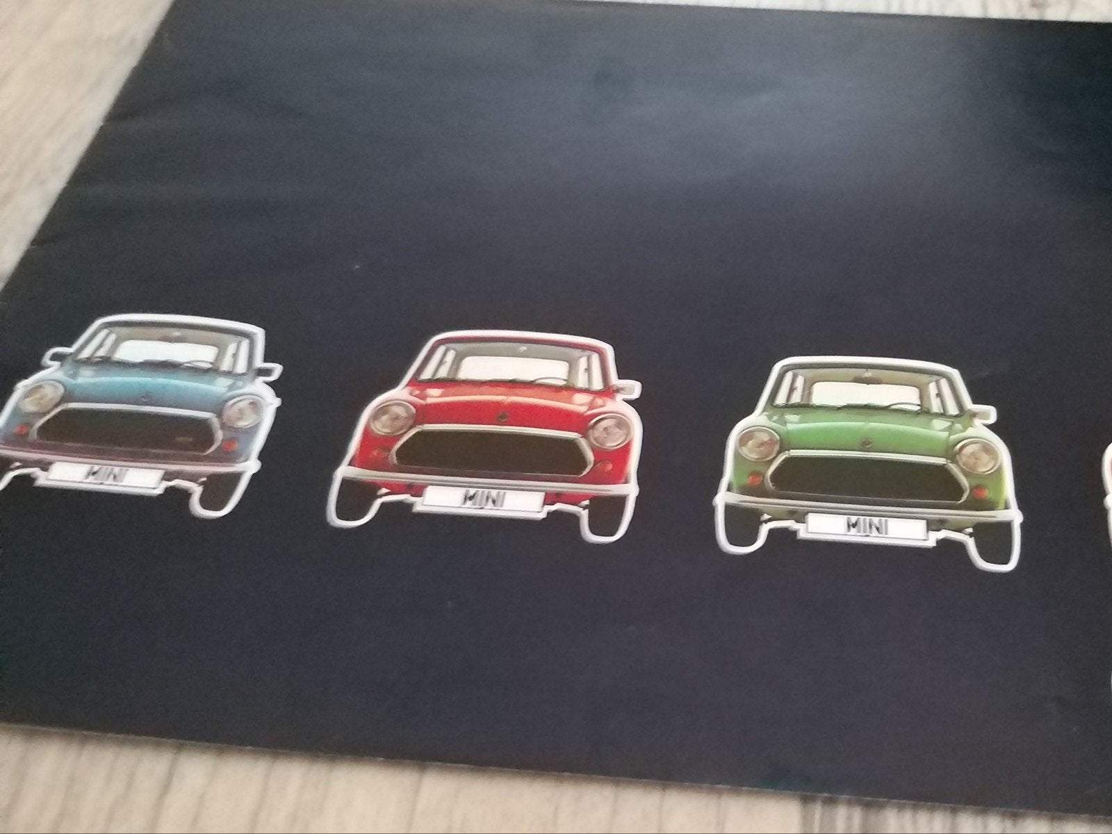 jaren 70 Nederlands Mini Clubman folder mooie staat Austin, Ophalen of Verzenden, Zo goed als nieuw, Overige merken