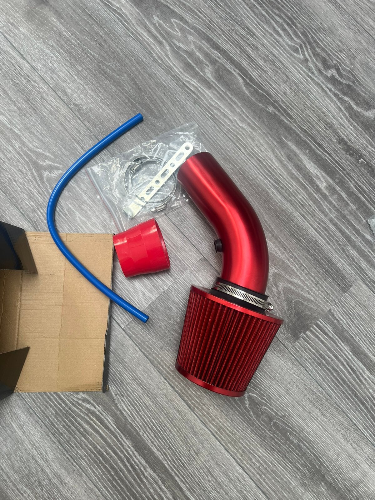 Cold air intake set nieuw in doos universeel ROOD, Ophalen of Verzenden, Nieuw, Overige automerken