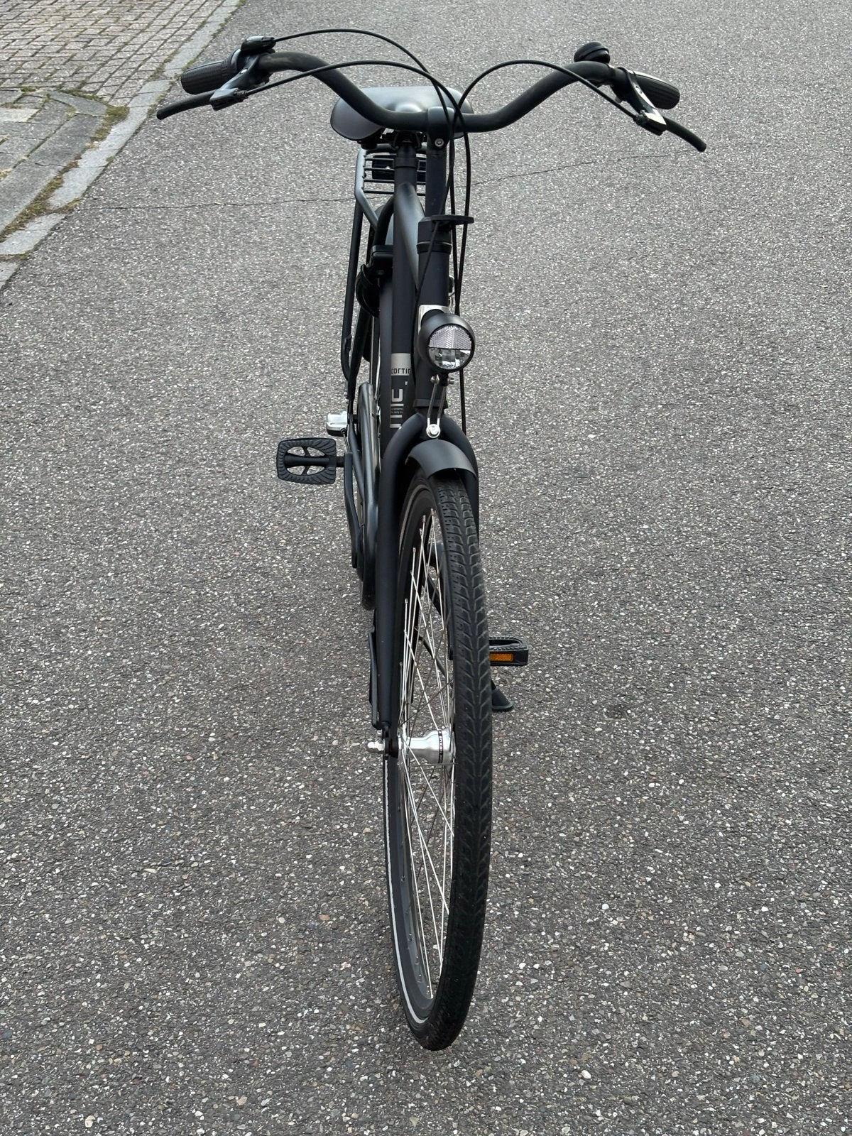 Cortina fiets, mat zwart, zo goed als nieuw, Velgrem, Versnellingen, Zo goed als nieuw, 61 tot 65 cm