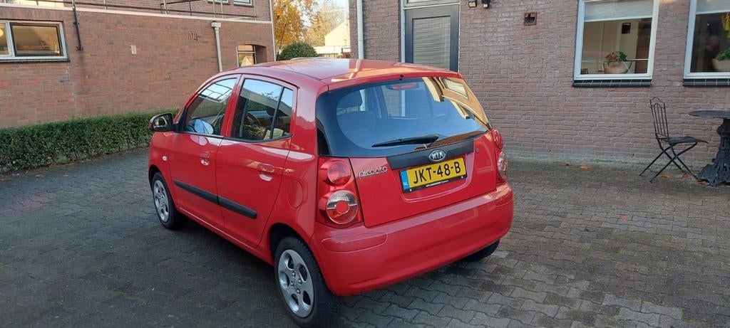 Kia Picanto 1.1 2010 Rood, Auto's, Kia, 4 cilinders, 823 kg, Handgeschakeld, Particulier