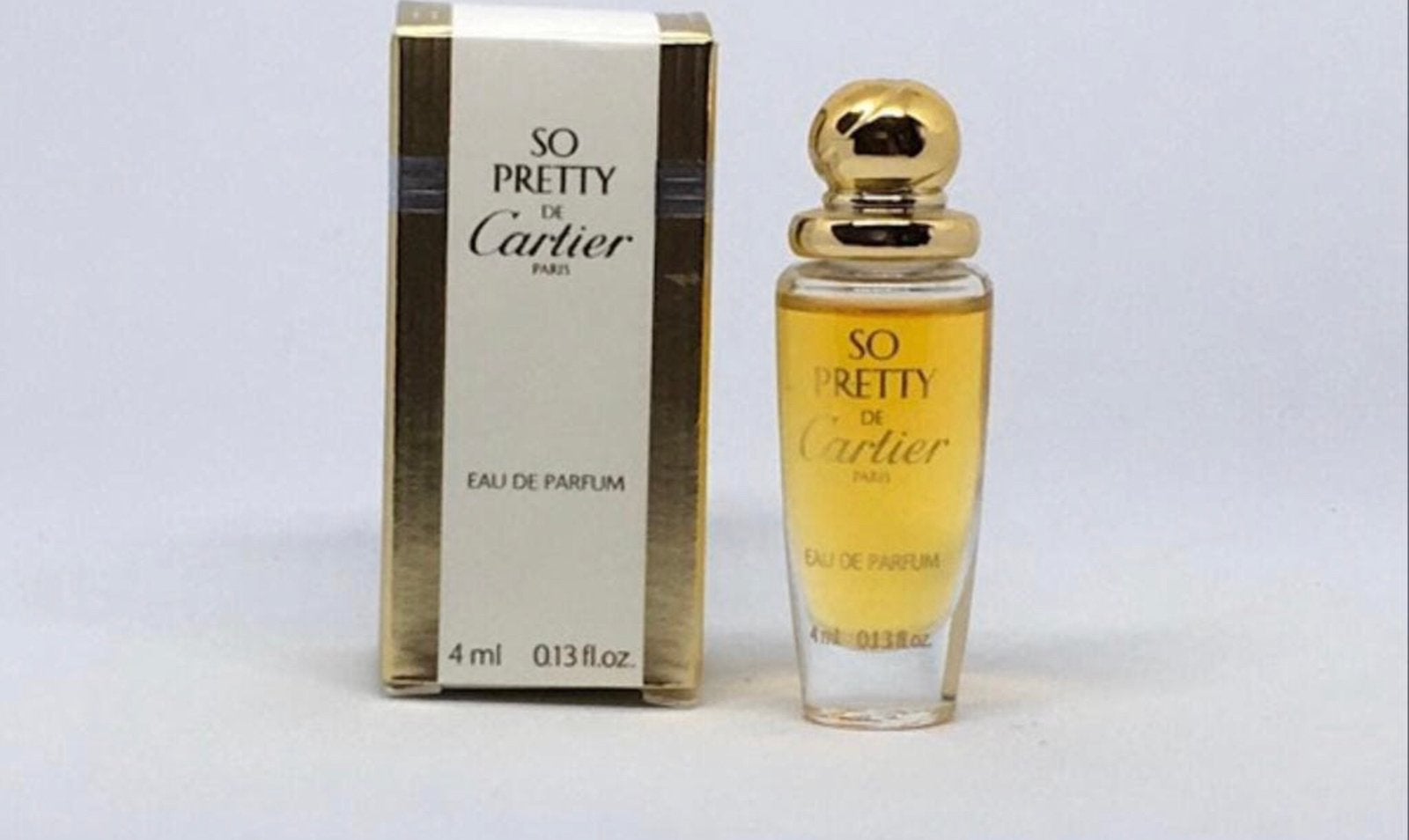 Parfumminiatuur So Pretty van Cartier 4 ml eau de parfum, Verzenden, Nieuw, Miniatuur, Gevuld