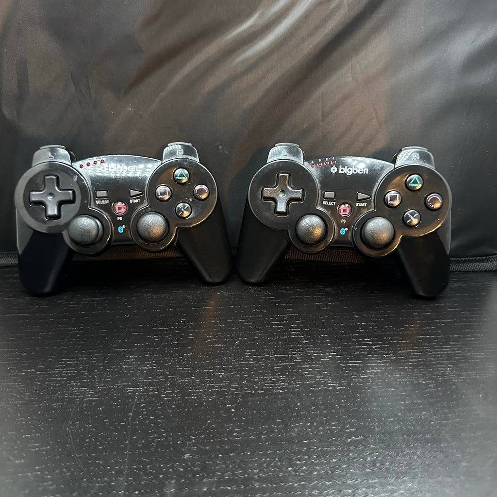 Bigben PS3 Draadloze Controllers (Set van 2), B, Gebruikt, A, Ophalen of Verzenden