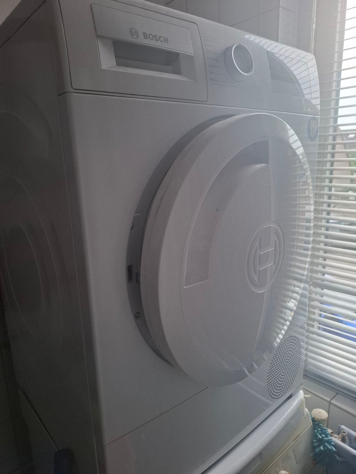 Bosch Wasdroger - Gebruikt, Uitstekend Functionerend, Ophalen, 6 tot 8 kg, Gebruikt, 85 tot 90 cm