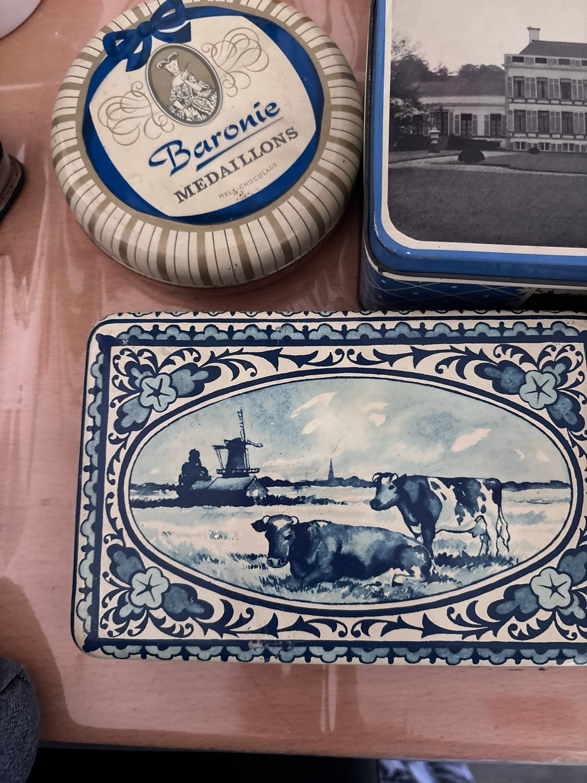 Diverse Vintage Blikken - Koek, Koffie, Thee & Meer, Verzamelen, Blikken, Ophalen of Verzenden, Gebruikt, Overige, Overige merken