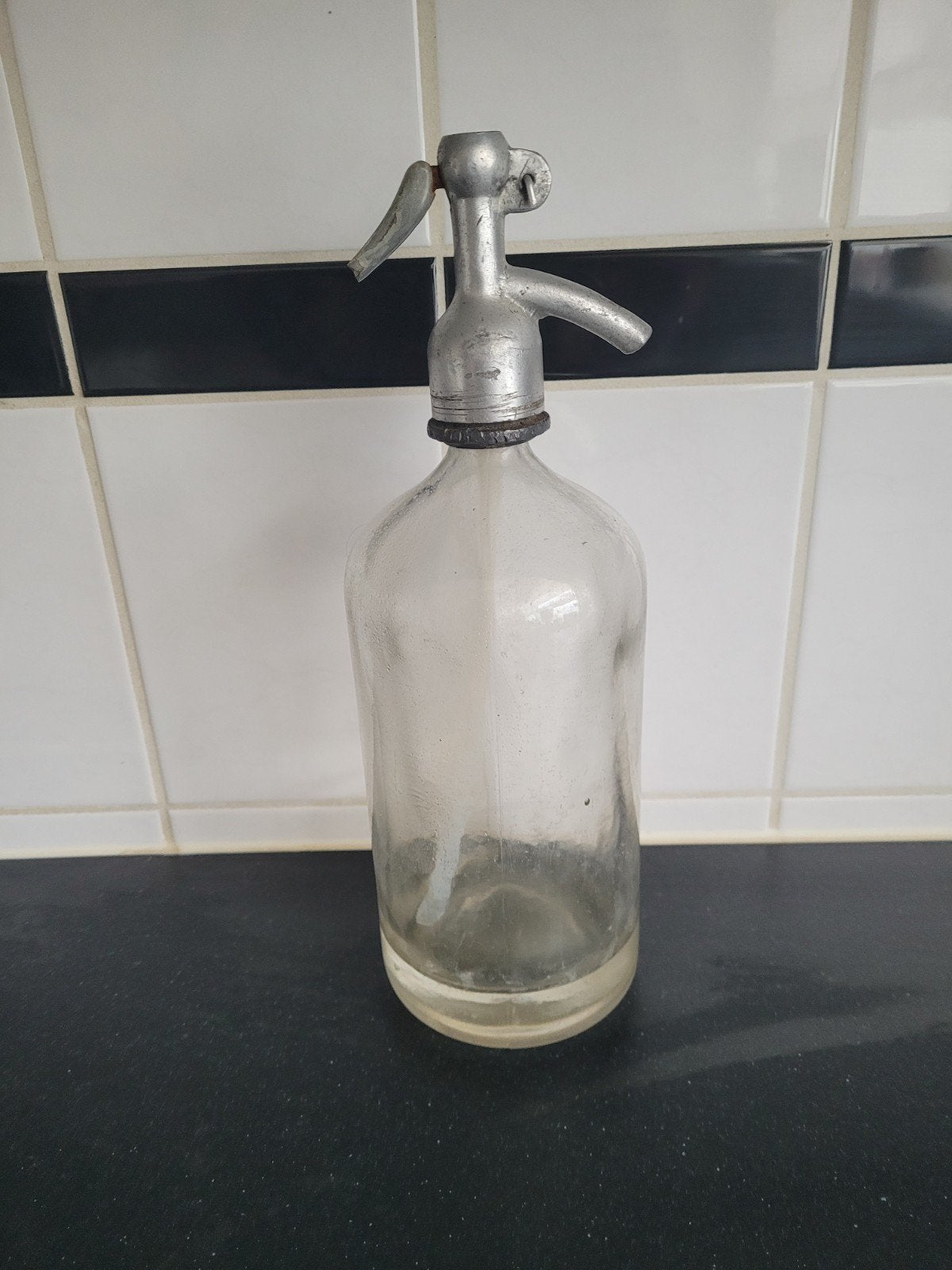 Vintage Sifonsoda Fles - Decoratief Glaswerk, Ophalen