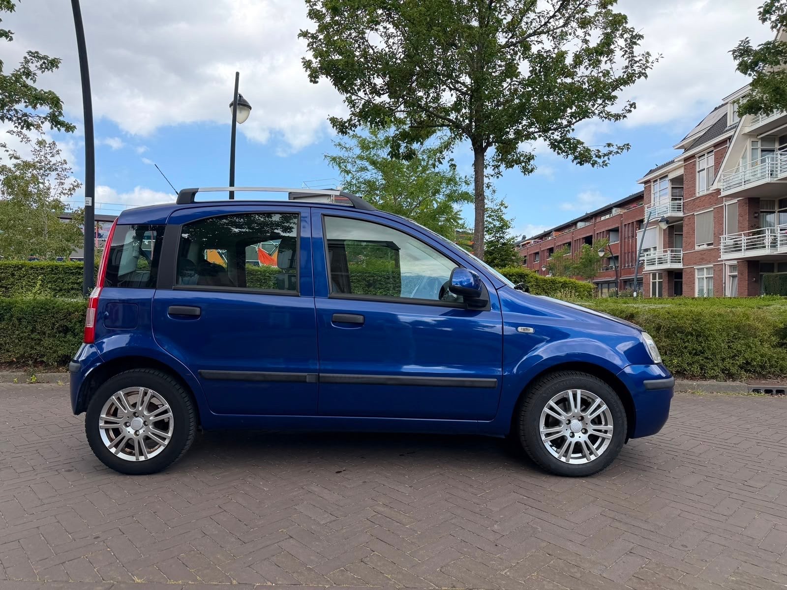 Fiat Panda 1.2 edizone cool 2010 Blauw, Ophalen, Fiat