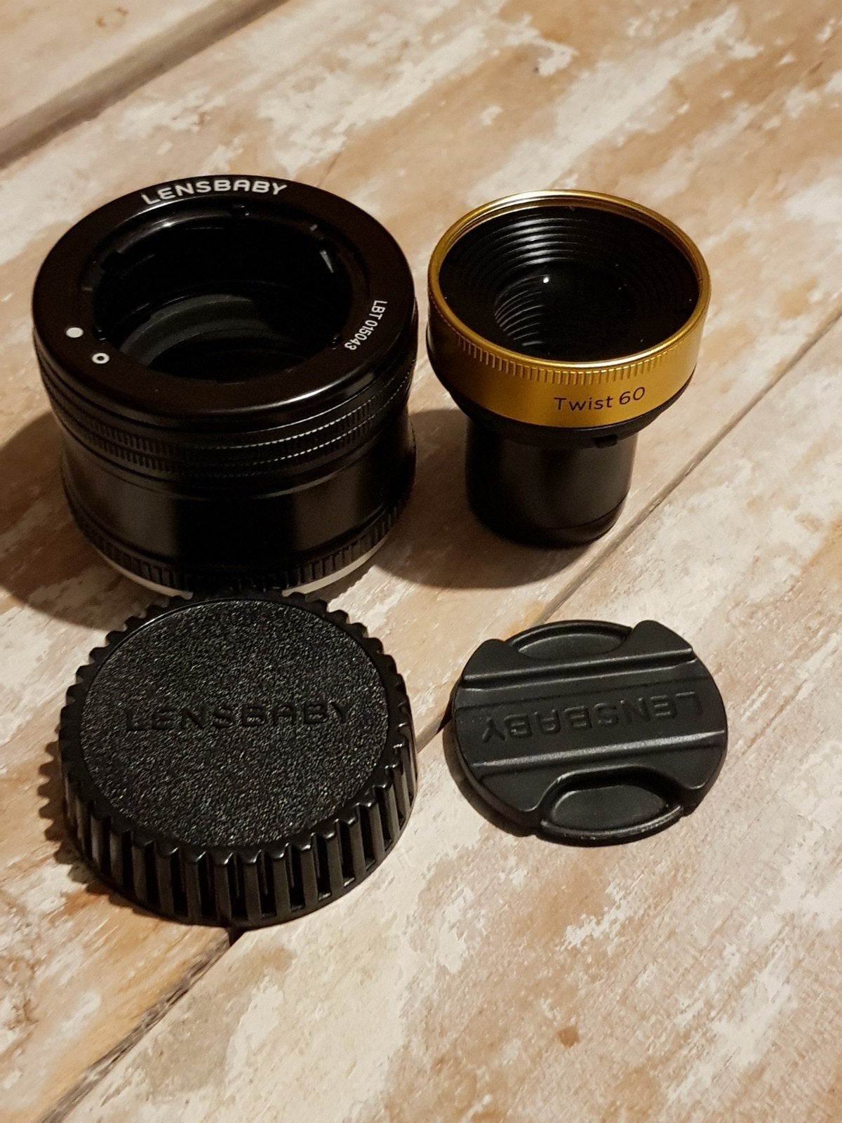 Lensbaby Twist 60mm f2.5  Canon EF-mount, Ophalen, Zo goed als nieuw, Macrolens