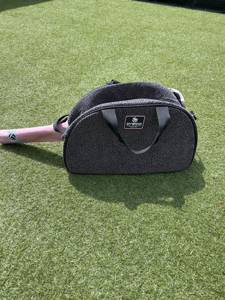 Brabo hockeytas kids met luipaardprint, Sport en Fitness, Hockey, Ophalen of Verzenden, Gebruikt, Overige typen