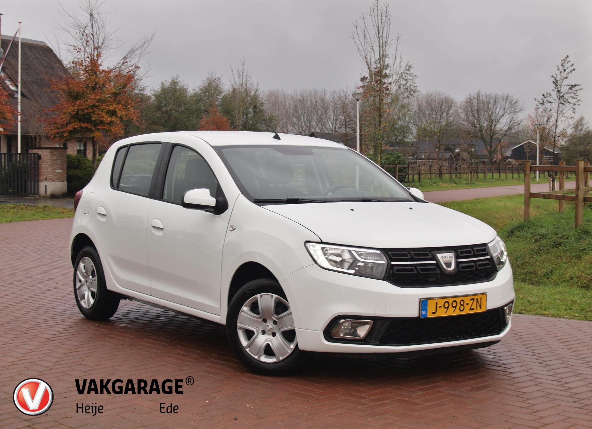 Dacia Sandero 0.9 TCe Easy-R Comfort | Cruise Control | Auto, Auto's, Stof, Euro 6, Wit, Origineel Nederlands