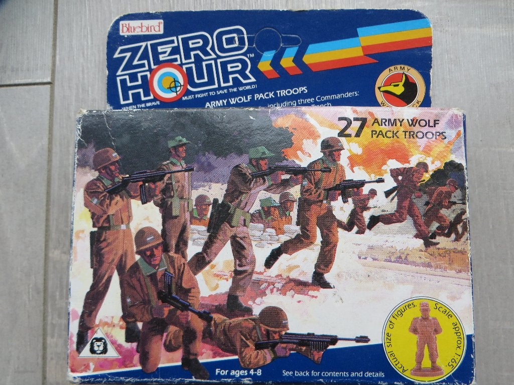 Soldaatjes Zero Hour Wolf Pack Troops (originele verpakking), Verzamelen, Poppetjes en Figuurtjes, Verzenden, Zo goed als nieuw