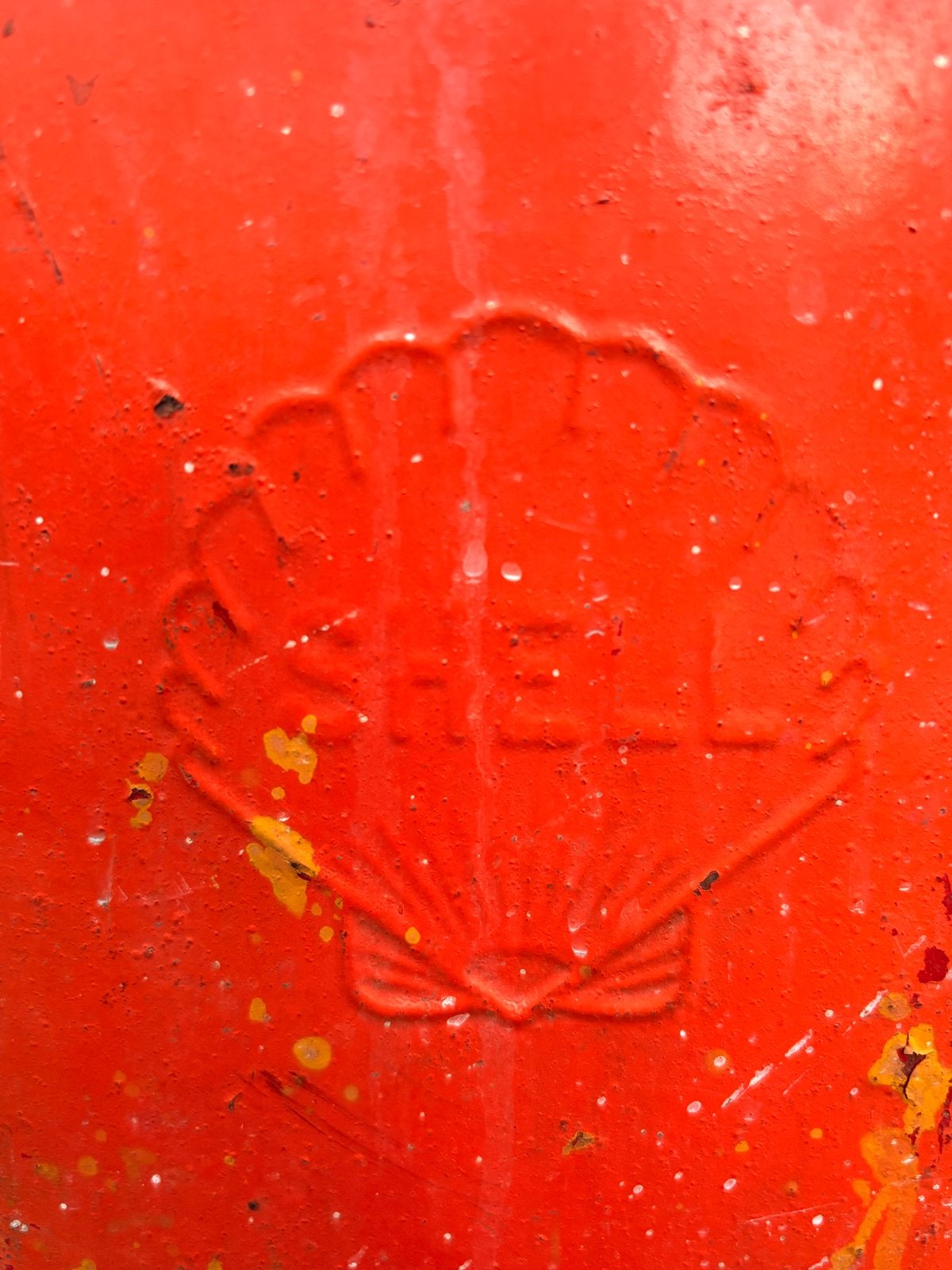 Vintage Shell oliekan, Ophalen of Verzenden