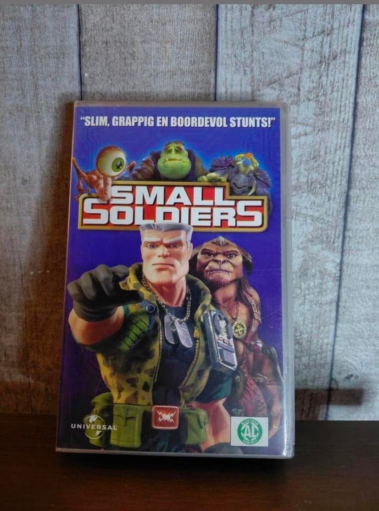 Small Soldiers videoband., Alle leeftijden, Ophalen of Verzenden, Gebruikt, Actie en Avontuur