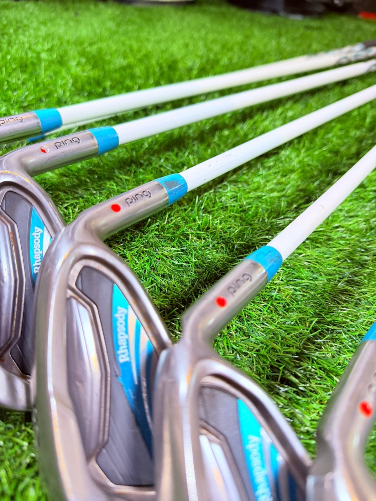 PING Rhapsody IJzers – 5 t/m PW + SW (Rechtshandig), Sport en Fitness, Ping, Set, Zo goed als nieuw, Ping