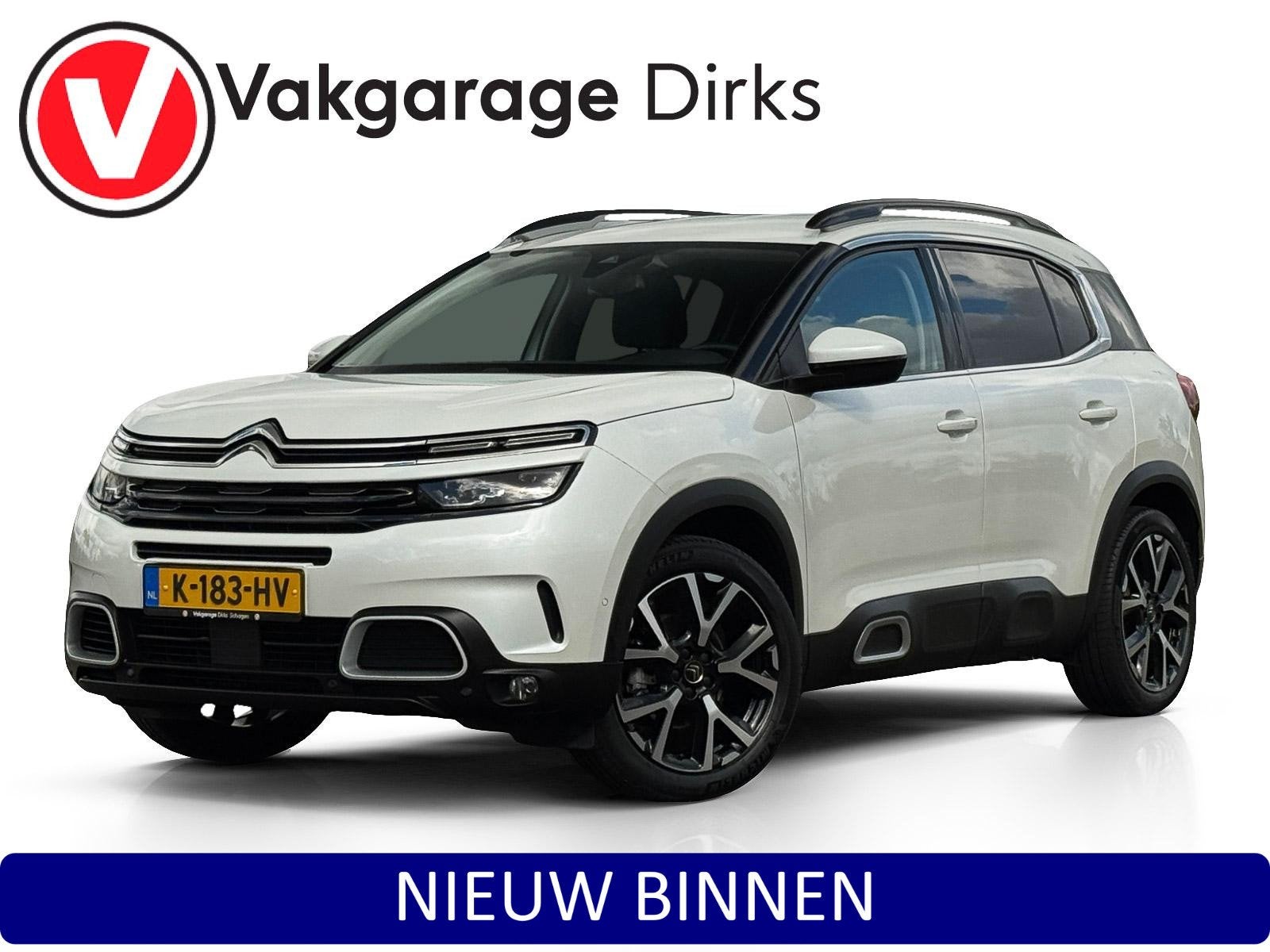 Citroen C5 Aircross 1.2 Turbo Shine ✅ Trekhaak ✅ LED ✅, Voorwielaandrijving, 1350 kg, Stof, Gebruikt