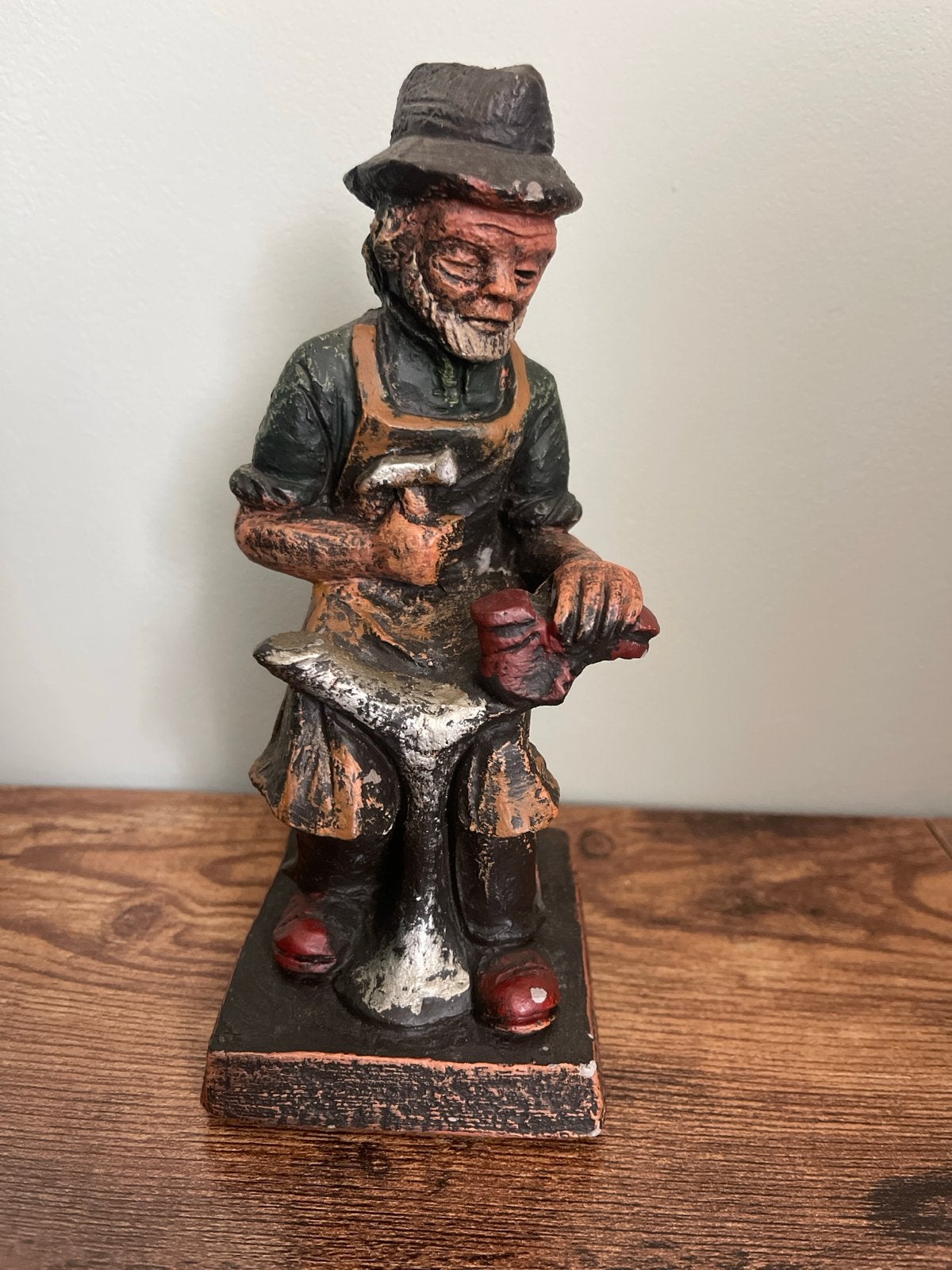 Vintage beeldje van smid - Kunsthandel Berkum, Ophalen