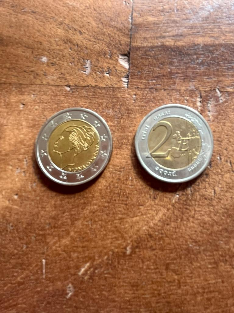 2 Euro munt uit monaco 2007, Verzenden, Monaco, 2 euro